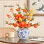 Ornements de fleurs simulées