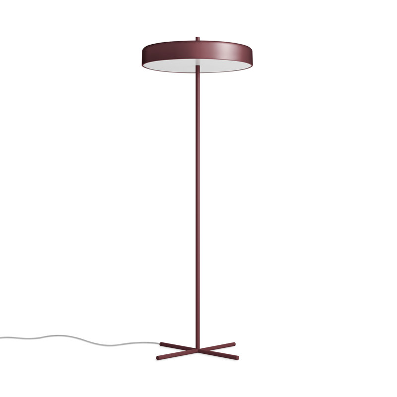 Bobber LED Floor Lamp, Oxblood