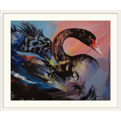«Aivree Black Swan» par Michael Creese, reproduction d'art