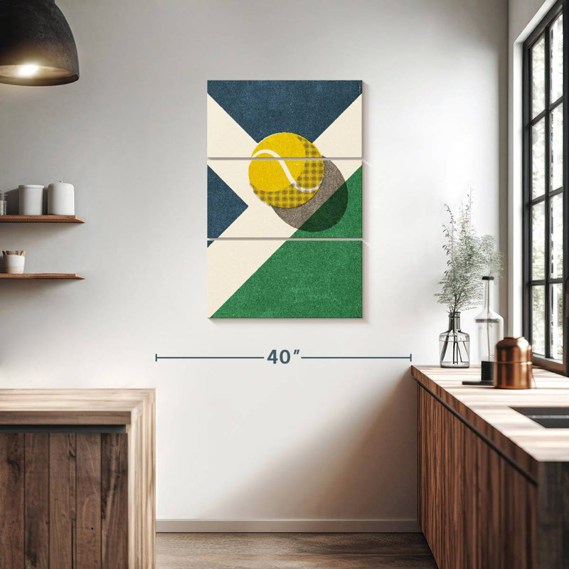 Balles Sireci - terrain de tennis rigide, H 38 po x l 24 po