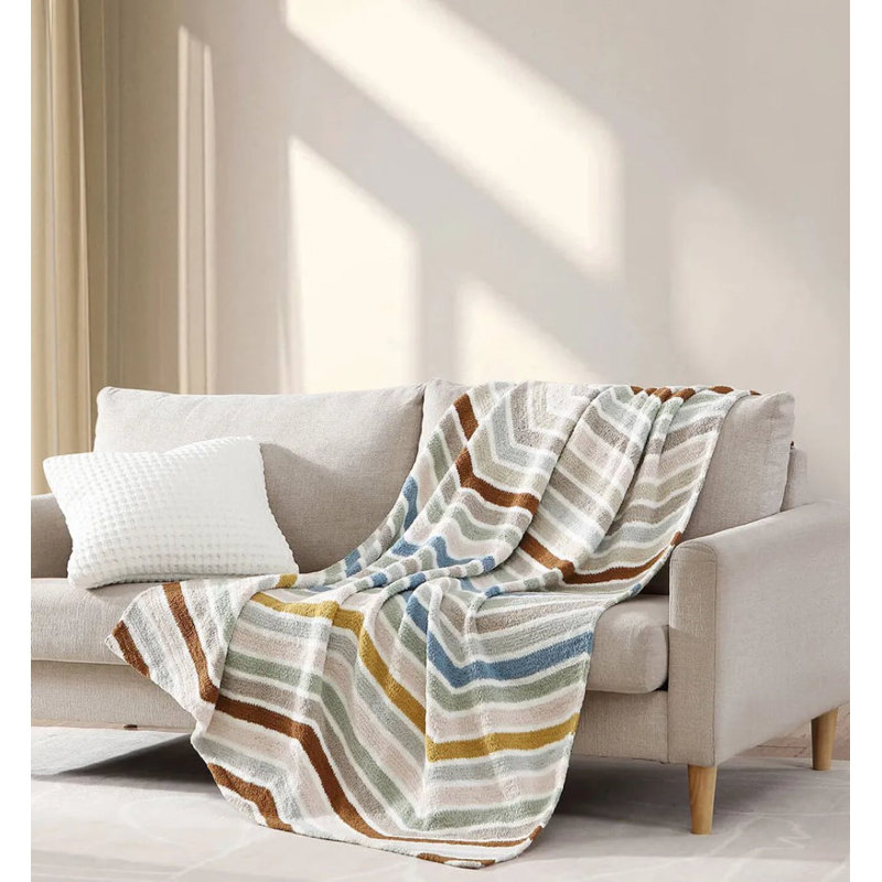 Cusco Throw Blanket, Mineral Geometric