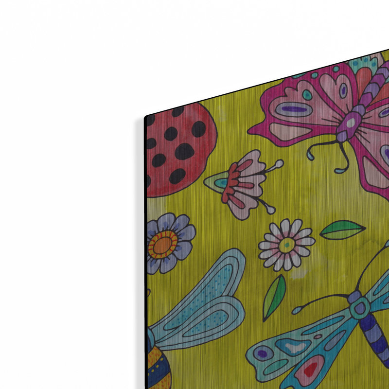 "Winged Things 30" par Hello Angel, H 36 po x l 36 po