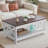 39" Rectangular Farm House Coffee Table with Storage-1551242824-1551242825