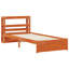 Solid Wood Bed Frame-485446044