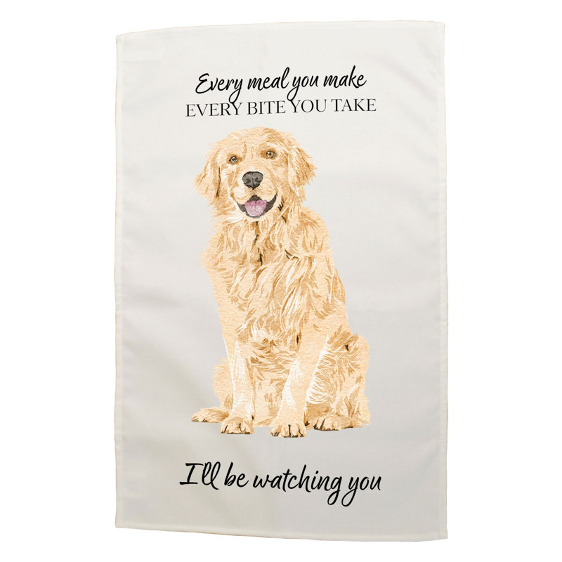 RETRIEVER TEA TOWEL 100% COTTON