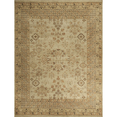 Hand Knotted Wool Oriental Indoor Rug