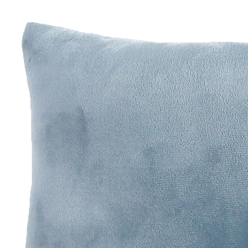 16" x 16" Tufted Indoor Throw Pillow with Button, Light Teal, 16H x 16"W