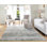 Tapis abstrait gris