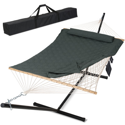 Mejias 2 Person Spreader Bar Hammock