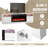 Brennah Unfinished TV Stand for TVs up to 78" with Fireplace Included-1282989938
