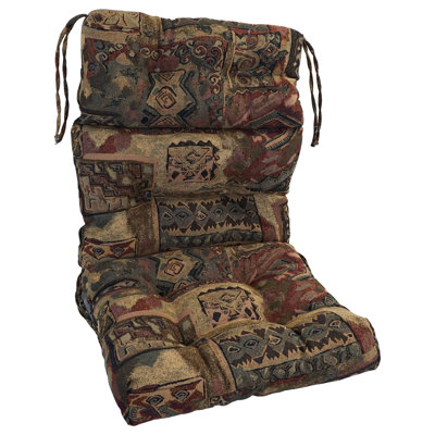 Indoor Tapestry Seat/Back Cushion by Loon Peak