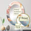 Pendry - Miroir mural moderne ovale-418125614