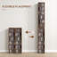 Ermanno 88.5cm H Media Shelves-852932143