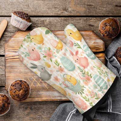 Fourrure de Pâques écossaise en coton sergé