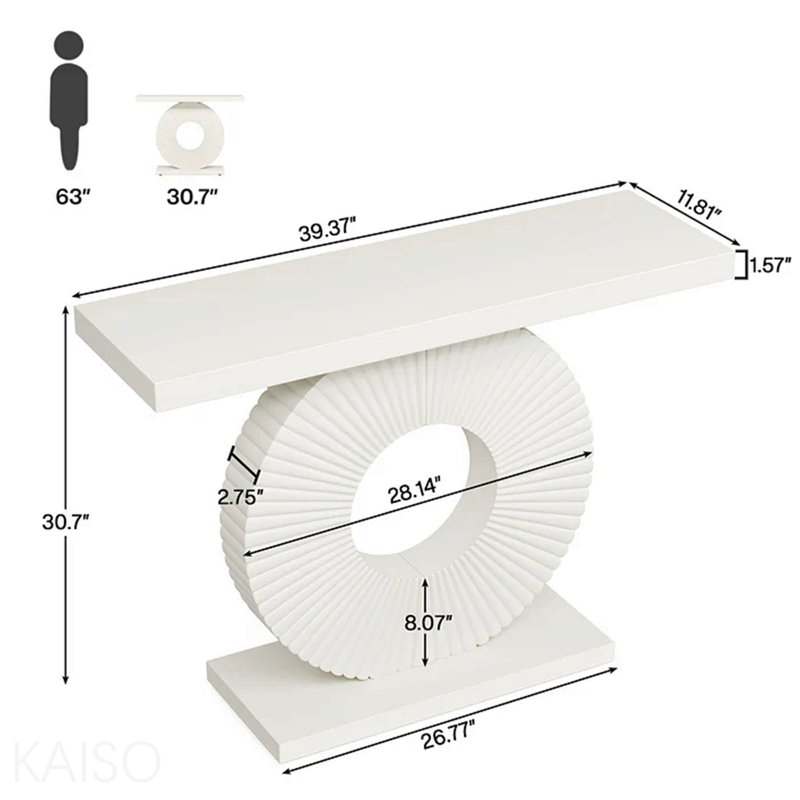 Console Table, Elegant Entryway Table for Entryway - Standard