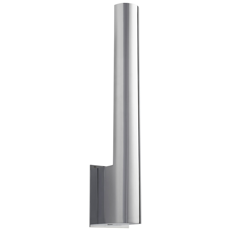 Anka LED Armed Sconce, Polished Chrome