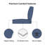 Outdoor 5" Seat / Back Cushion With Eco-Friendly Olefin Fabric-495712082