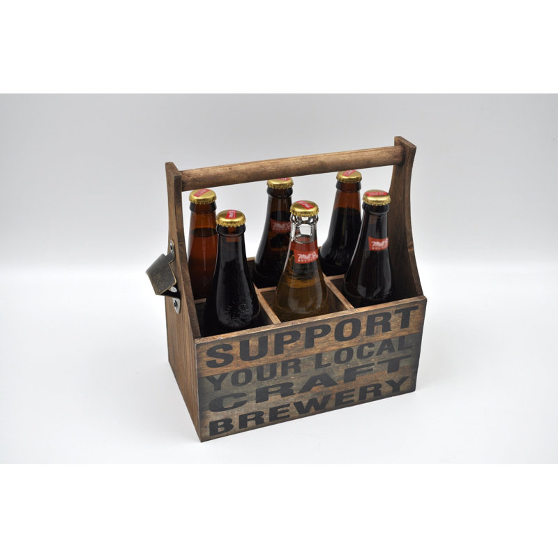 Rickie Wood Beer Caddy
