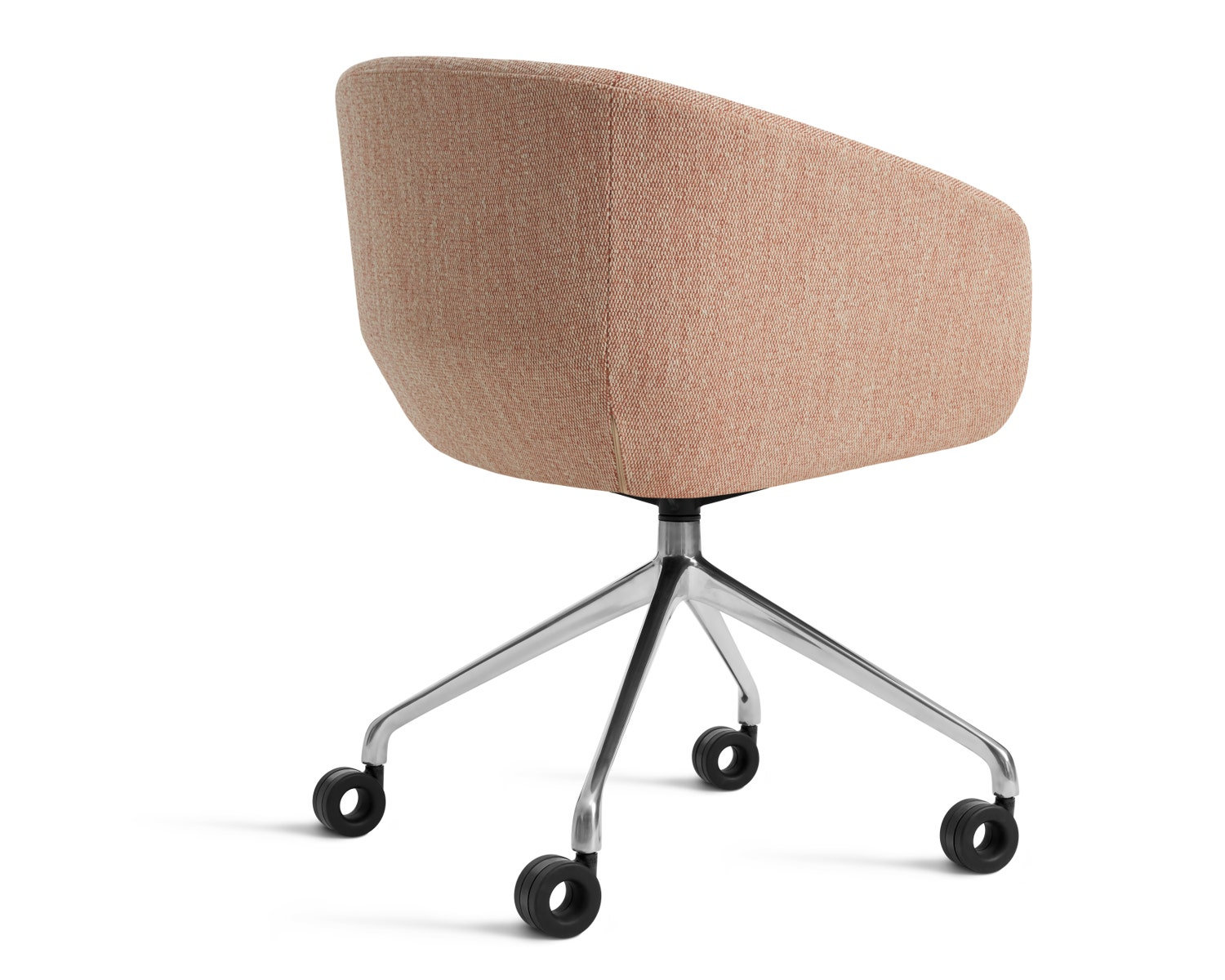 Host Velvet Office Chair, Tait Tomato
