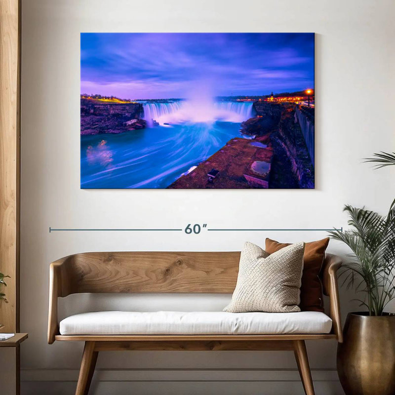 Alvord Sunrise At Niagara Falls, H 32 po x l 48 po