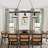 3-light Dimmable Kitchen Chandelier