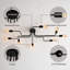 Plafonnier semi-encastré industriel Sputnik 44 po