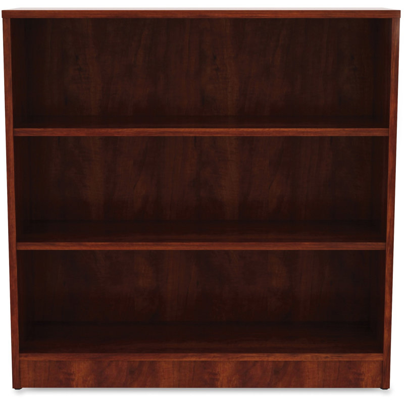 Orlanda Bookcase, (3 Shelves) 36" H x 36" W x 12" D, Cherry