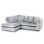 Romelia 3 Seater Velvet Sofa & Chaise-834865208-834865191