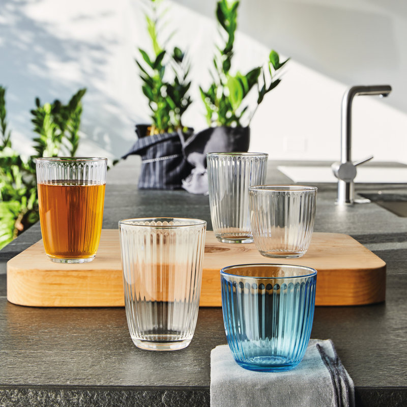 290ml Drinking Glass Set, 12, Lilac