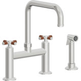 Bridge Kitchen Faucet - Quad Spout