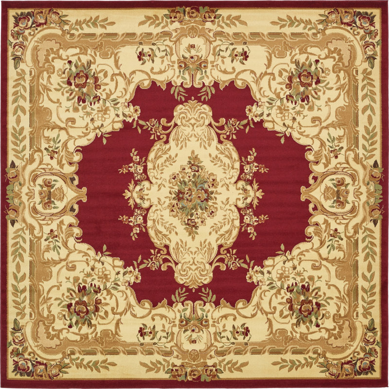Oriental Area Rug, Square 183cm