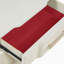 Table de chevet 3 tiroirs en beige avec finition texturée et poignées à finition dorée