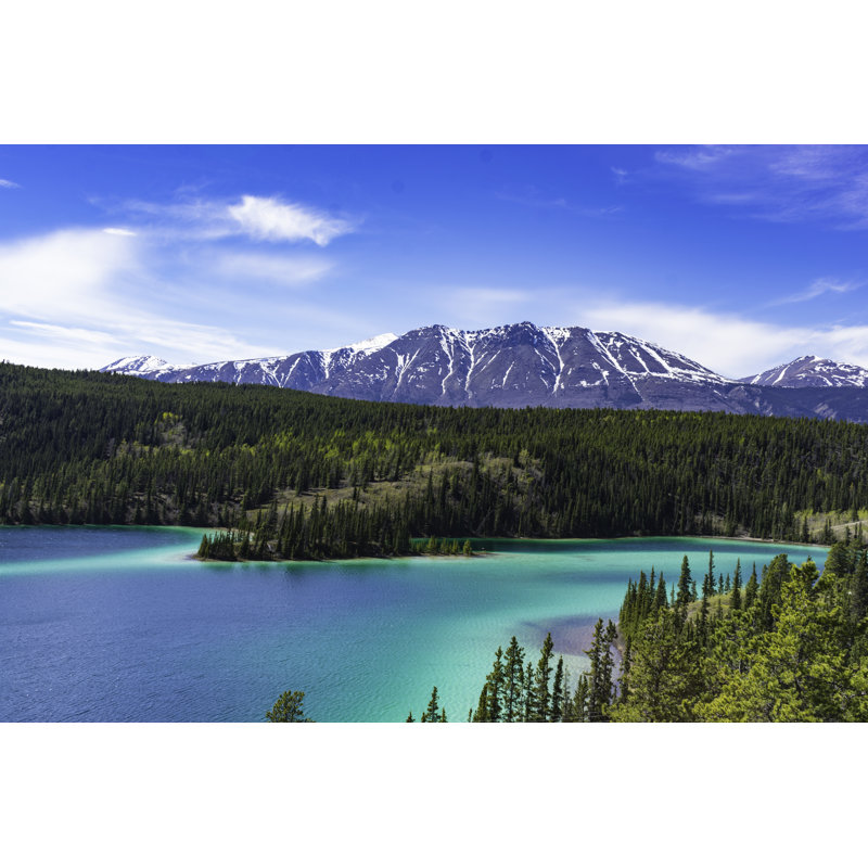 Emerald Lake by Angel Schwai - Wrapped Canvas Print, 30cm H x 46cm W x 3.8cm D