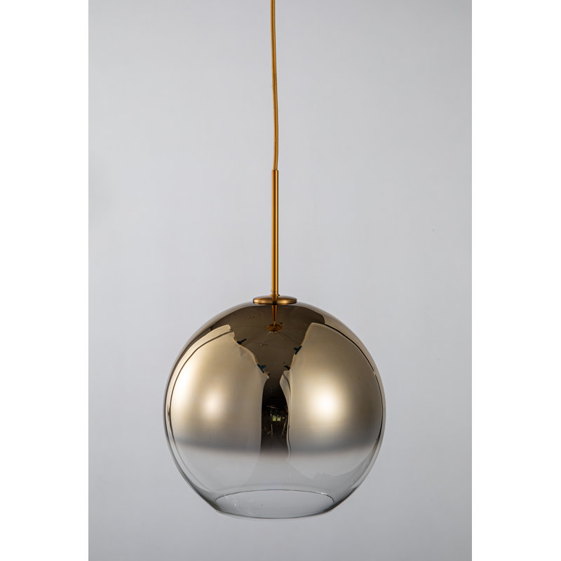 Luminaire suspendu en verre 1 lumière Kellogg