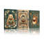 3 Piece Wrapped Canvas Print-535329410