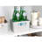 iDesign Kitchen Recycled Plastic Storage Bin, 17" x 8.5" x 5", Gray-2012652188