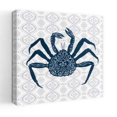 Crabe délicat côtier V, art côtier