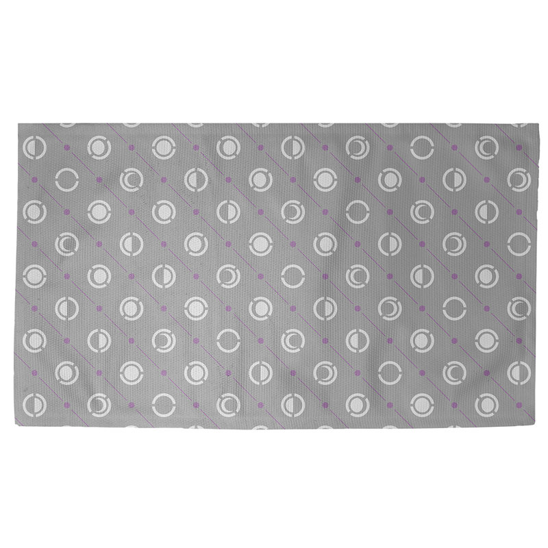 Skeffingt Polka Dots Indoor Rug, Rectangle 3' x 5'