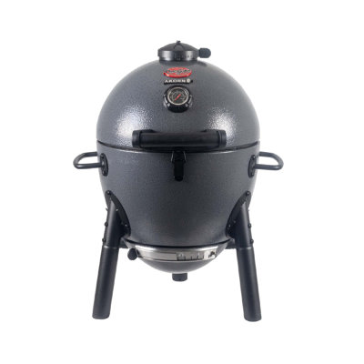 Char-Griller® AKORN® Jr. 14-inch Kamado Charcoal Grill in Gray