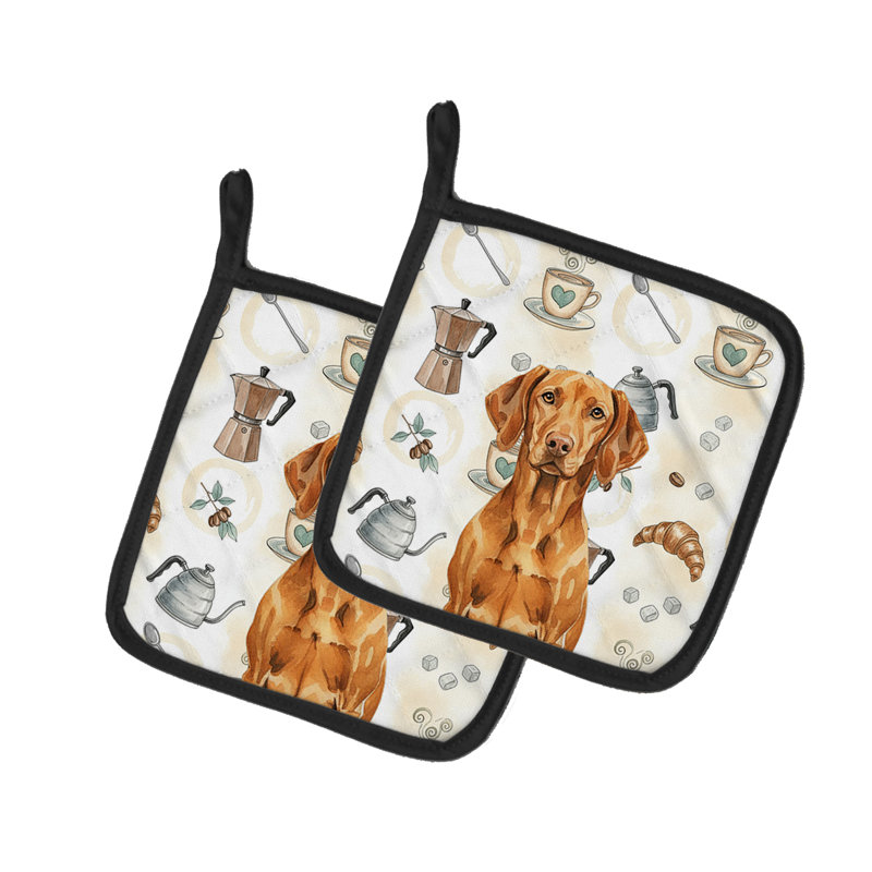 Paire de porte-cafetières Vizsla
