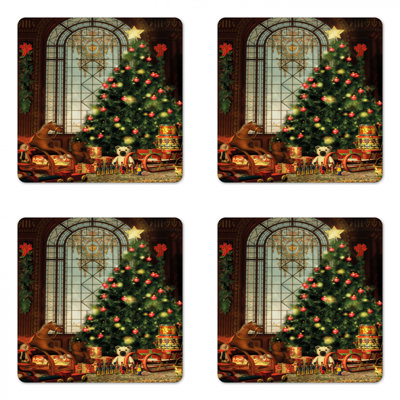 Sous-verre de noël