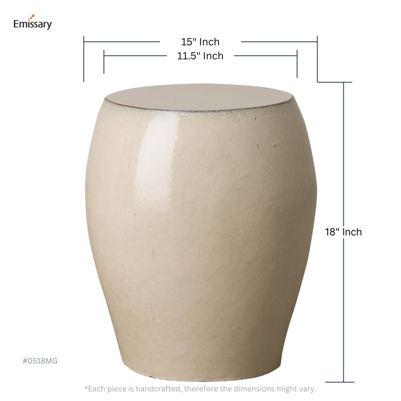 Garden Stools Garden Stool, Cream