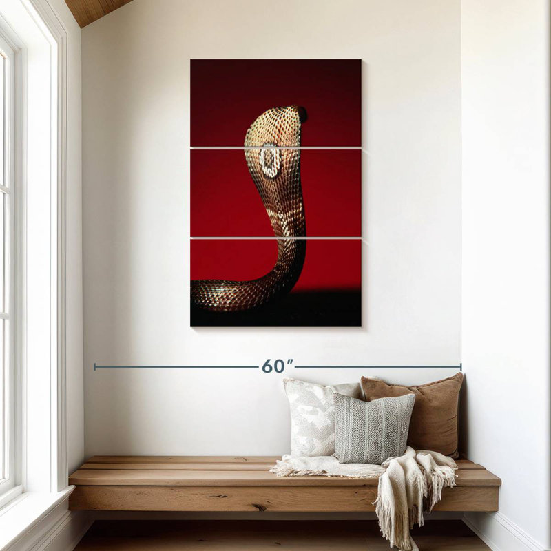 Brampt Cobra, 45" H x 28" W