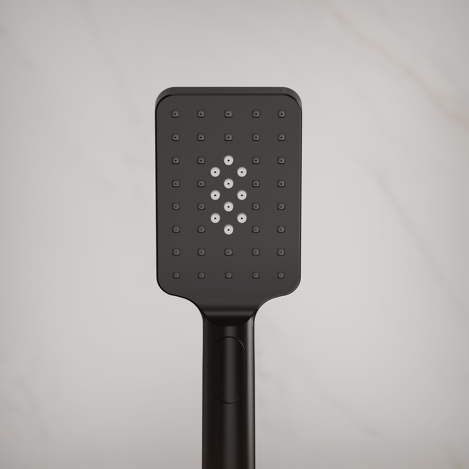 3-Function Handheld Shower with Slide Bar, Matte Black