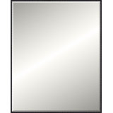 Antique Black Wave Signature Mirror