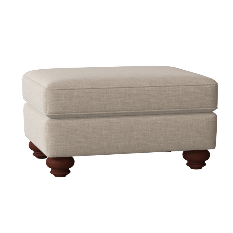 Woodburn 33" Rectangle Standard Ottoman, Manhattan, Townhouse 41 Gray