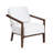 Chaise d'appoint rembourrée