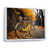 White Floater Framed