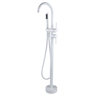 Freestanding Bathtub Faucet With Hand Shower