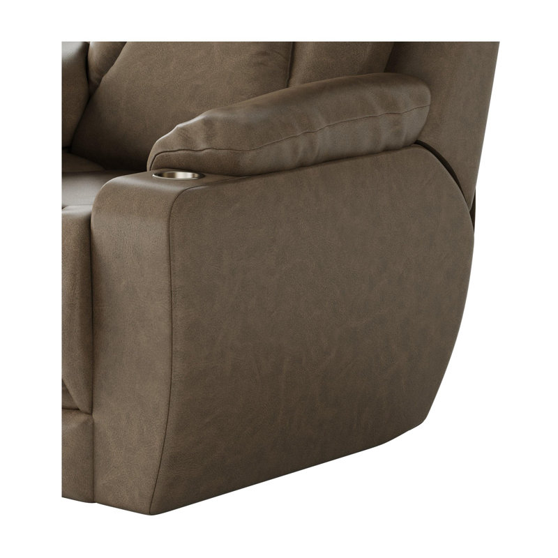 Challenger Power Headrest Big Man's zero clearance recliner  Recliner, Tan